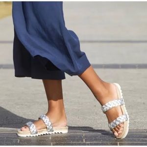 +Marc Fisher braided sandal